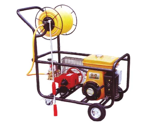 PULVERISATEUR ESSENCE SUR CHASSIS MOBILE MODEL RB20 PLUS 2 LANCES 100M