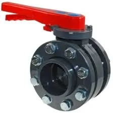 VANNE PAPILLON PVC COMPLETE  DN90